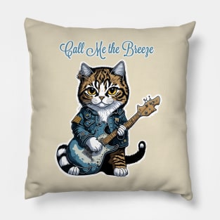 southern cat musician Pillow