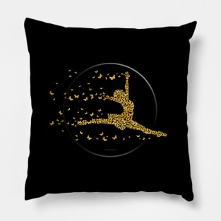 Butterfly Dancer - dance and ballet lover Pillow