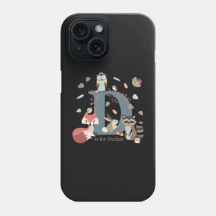 D is for Declan...... personalised children’s gifts Phone Case