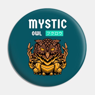 Mystic Owl | フクロウ Pin