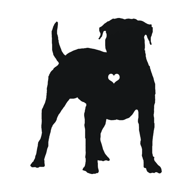 My American Bulldog Heart Belongs To You by lalanny