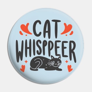 Cat whisperer Pin