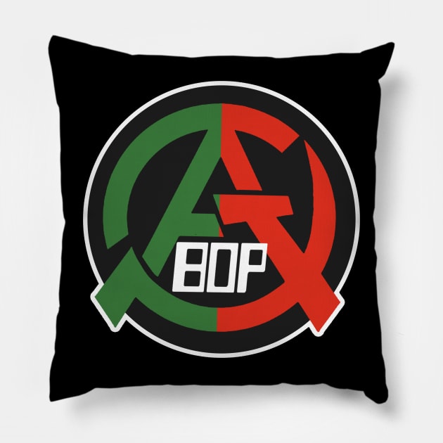 BOP logo Pillow by Building Our Power