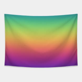 Vivid Rainbow Gradient Tapestry