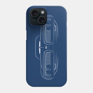 1970 Dodge Coronet Super Bee 440 - Stencil Phone Case