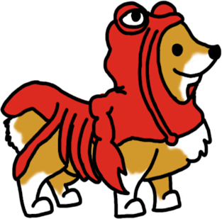 Lobster Corgi Magnet