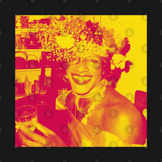 Marsha P Johnson - 2 tone Fabulous by skittlemypony