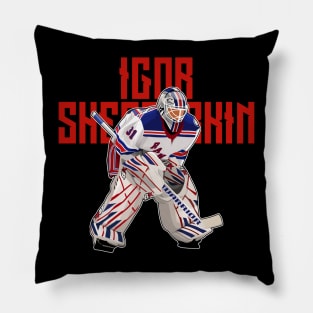 Igor Shesterkin Goalie Bold Pillow
