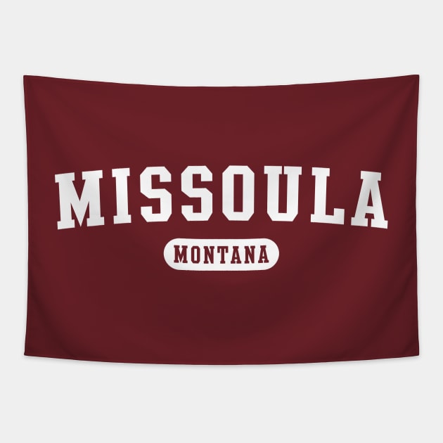 Missoula, Montana Tapestry by Novel_Designs