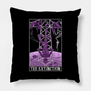 The Extinction Tarotesque (Dark) Pillow