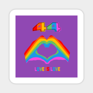 Lewis Hamilton - Love is Love - Canada 2022 Magnet