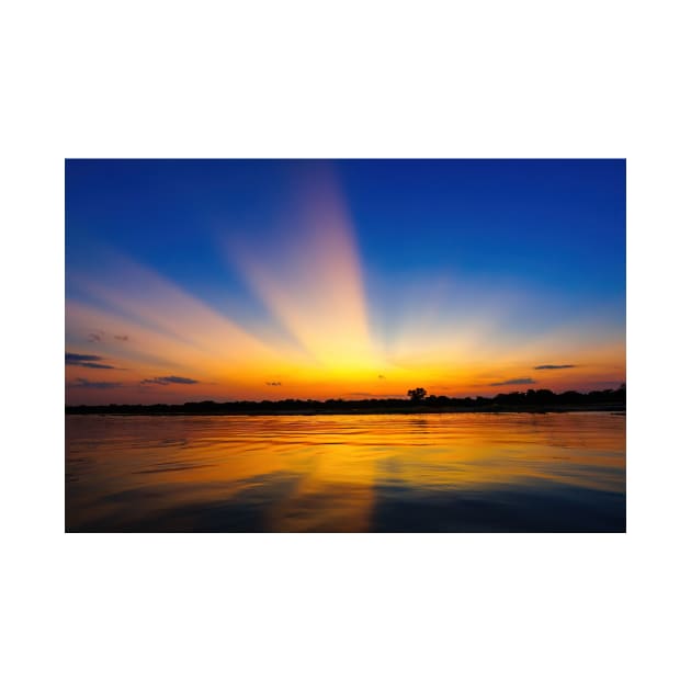 Pantanal Sunset, Brazil by GrahamPrentice