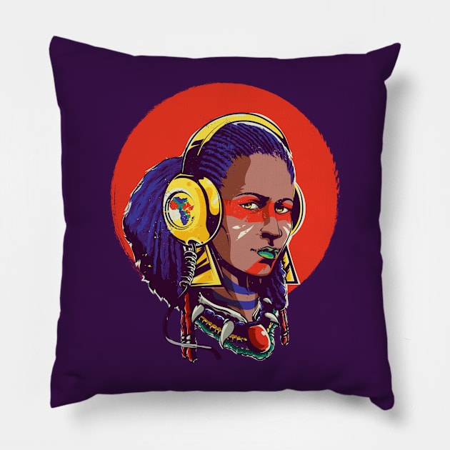 Music in my Soul Pillow by machmigo