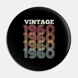 60th birthday gifts for men and women 1960 gift 60 years old Pin