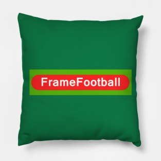 Subbuteo Frame Football Pillow