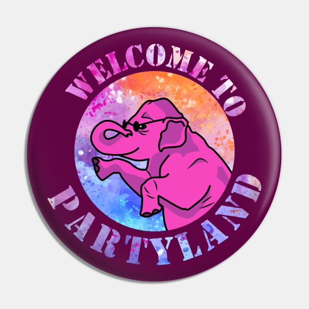 Welcome to partyland of a elephant Pin by Nosa rez