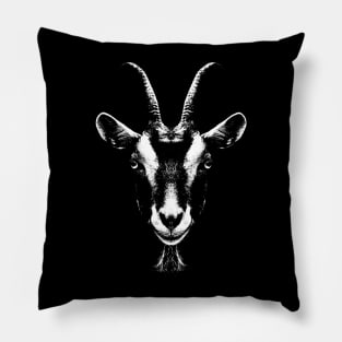 Goat / Portrait / Head Pillow