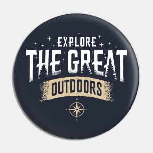 Explore the Great Outdoors Pin