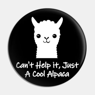 Cute Alpaca Pin