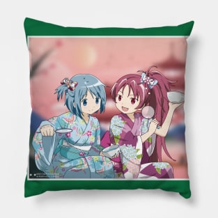 Sayaka Miki & Kyoko Sakura - Summer Festival 2021 Pillow