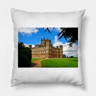 Highclere Castle Downton Abbey England United Kingdom Pillow