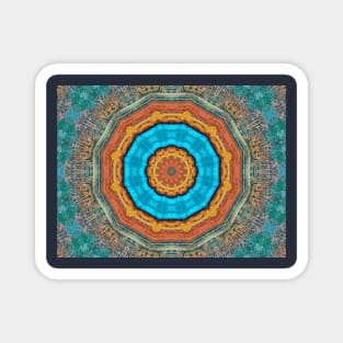 Nature Tibetan Buddhism Mandala Magnet