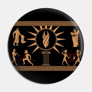 Make us Greek again Pin