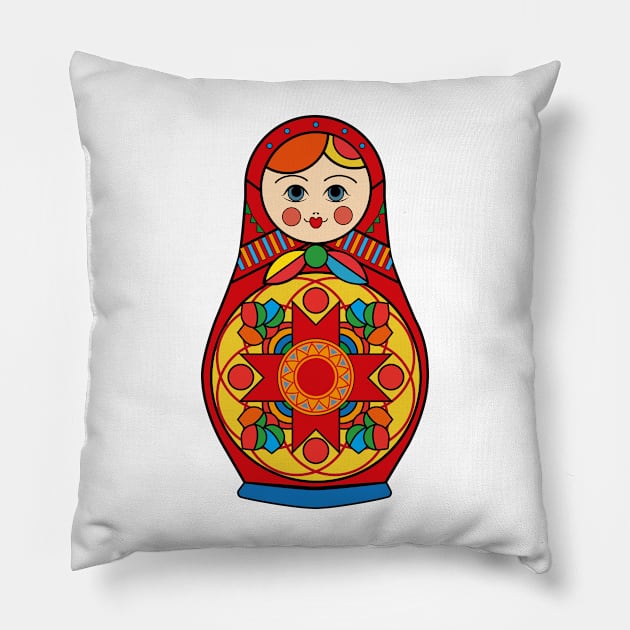 Matryoshka Pillow by loiloiloi