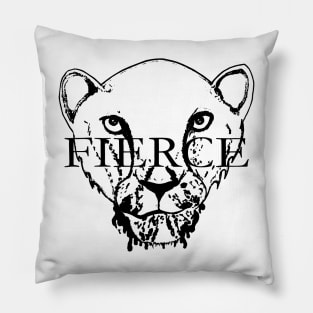 Fierce Lioness Pillow