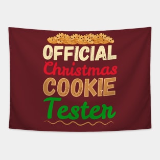Official Christmas Cookie Tester Tapestry