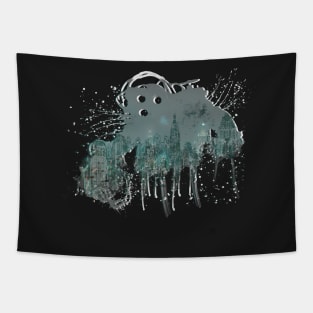 Monster Island Tapestry