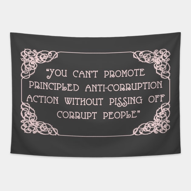 Kent Corruption Quote Tapestry by skittlemypony