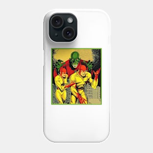 Super Heroes And Monsters Phone Case