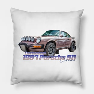 Customized 1987 Porsche 911 Carrera Pillow