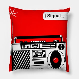 No signal Pillow