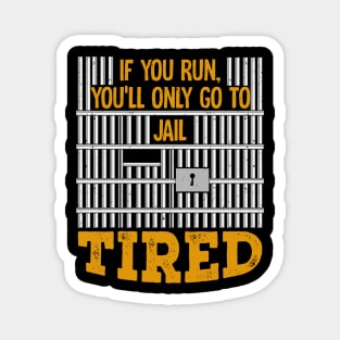 Funny Police Inspector Officer Gift Magnet