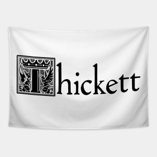 Thickett Logo Tapestry