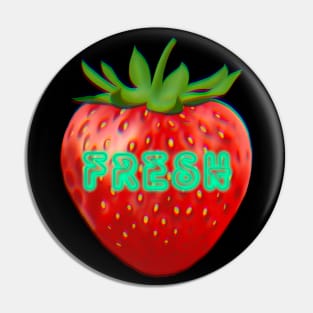 Flash Fraise Pin