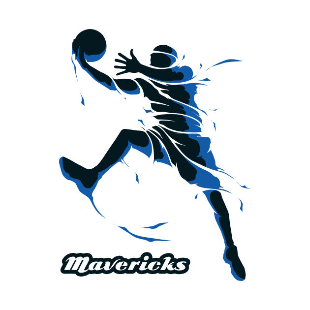 Dallas Mavericks Fans - NBA T-Shirt by info@dopositive.co.uk