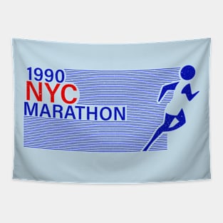 NYC Marathon 1990 Tapestry