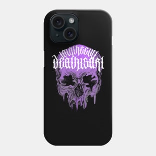 Melting Skull Phone Case