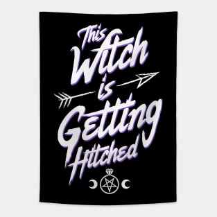 Goth Witch Bachelorette Tapestry