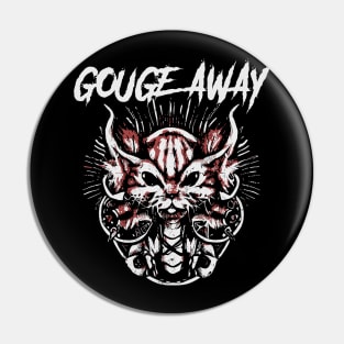gouge away and the dark fox Pin