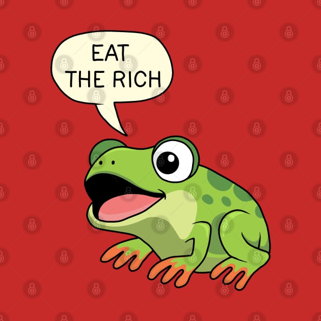 Eat The Rich - Frog by valentinahramov