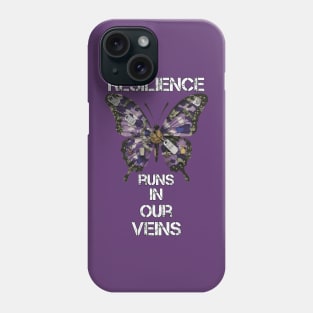 Military Kids Purple Up For Military Children Phone Case