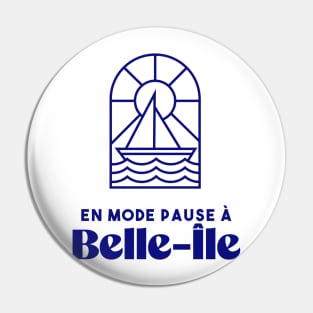 Belle Ile in break mode - Brittany Morbihan 56 Sea Holidays Beach Pin