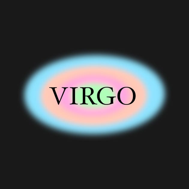 Glowing Aura Virgo Zodiac Sign by Scarlett Blue
