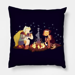 Finn and Simon go on an adventure Pillow