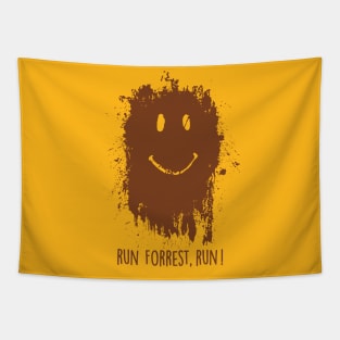 Run Forrest Gump Smile Tapestry