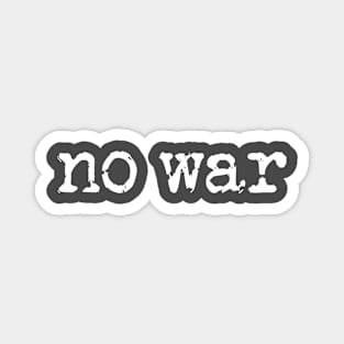 no war Magnet